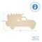 Christmas Pickup Truck Cutout, 12" DIY Wood Christmas Crafts/Decor | Woodpeckers